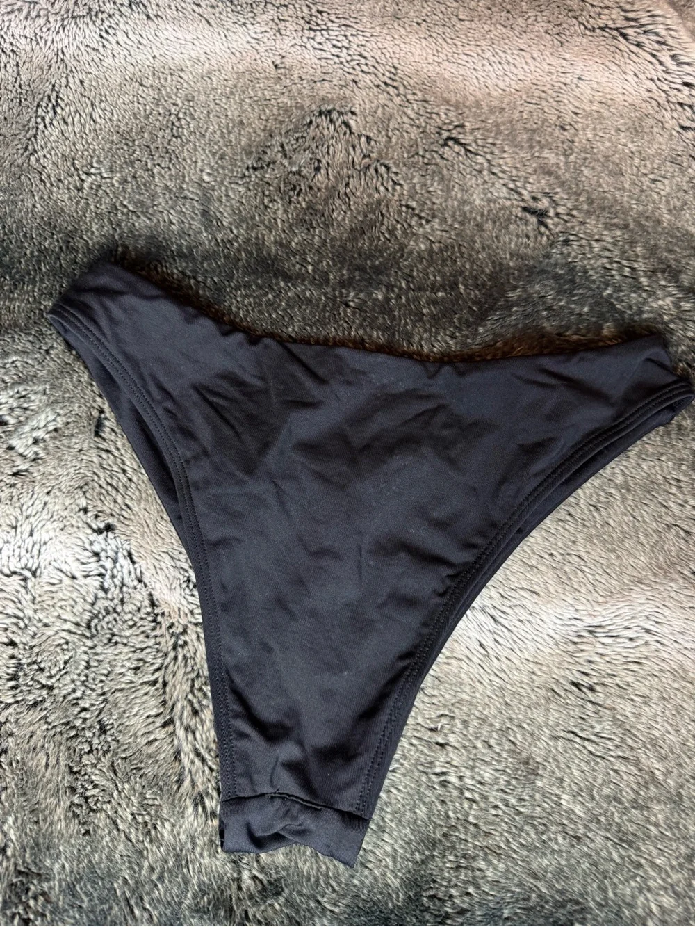 Monday Swimwear Byron Black Cheeky Bikini Bottom S (LIKE NEW)
